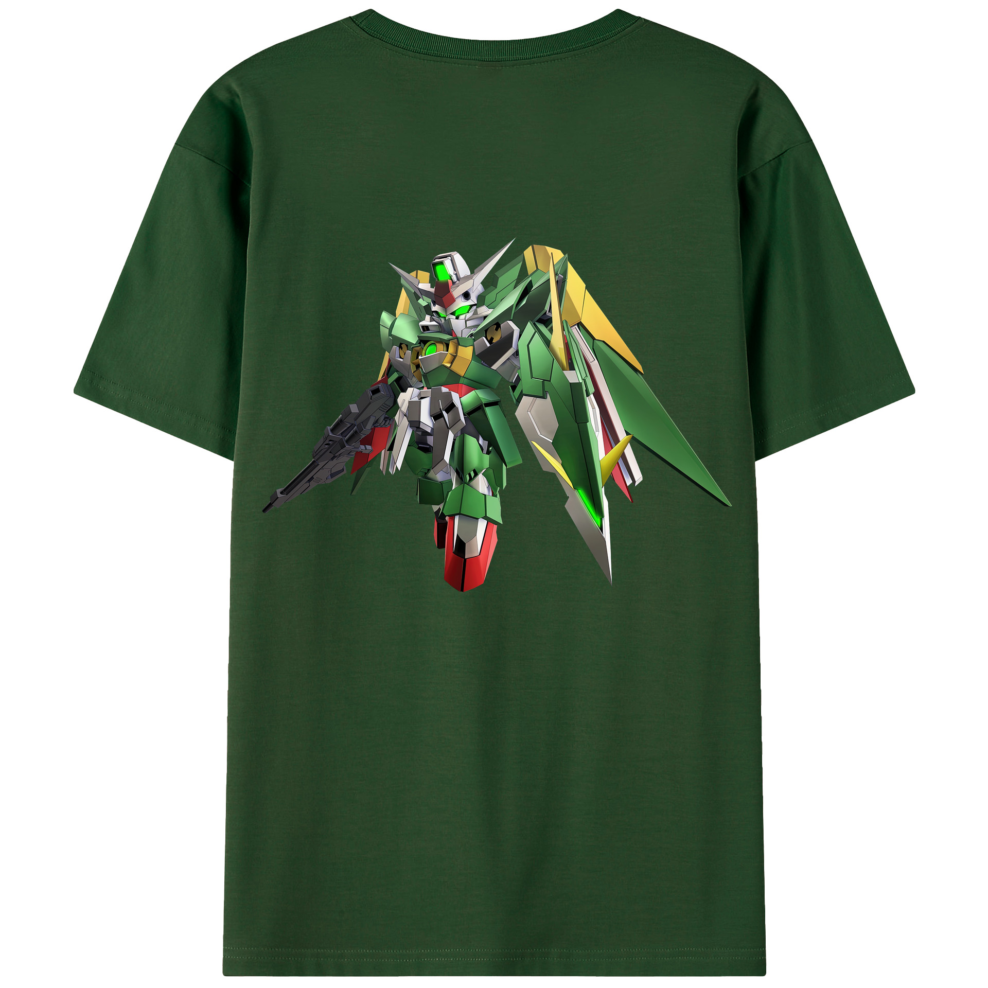 （画像用） 機動戦士ガンダム Mobile Suit Gundam 綿100％半袖Tシャツ（背面プリント）